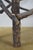 Late 20th Century Adirondack Rustic Twig Log Country Farmhouse Bench Stool Coffee Table 20" For Sale - Image 11 of 15