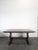 Oak Farmhouse Table with Paneled Top and Lyre-Shaped Legs, 1940s, in Very Good conditions. Designed 1920 to 1949
