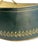 Gold Early 20th Century Empire-Style French Tôle & Gilt Brass Bouillotte Lamp With Green Tole Shade For Sale - Image 8 of 15