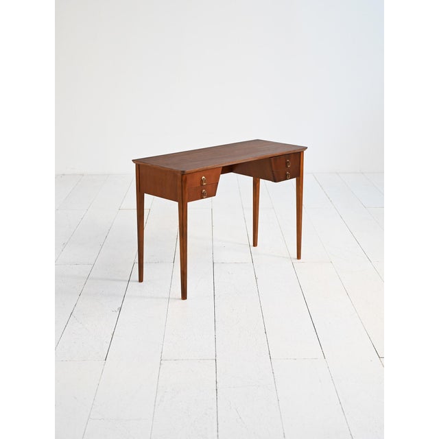 Small Mahogany Desk, 1960s For Sale - Image 3 of 10