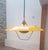 Exquisite Saliscendi pendant lamp. Italy, 1960s. A very rare model, post-war modernism. Influences of space age and retro...