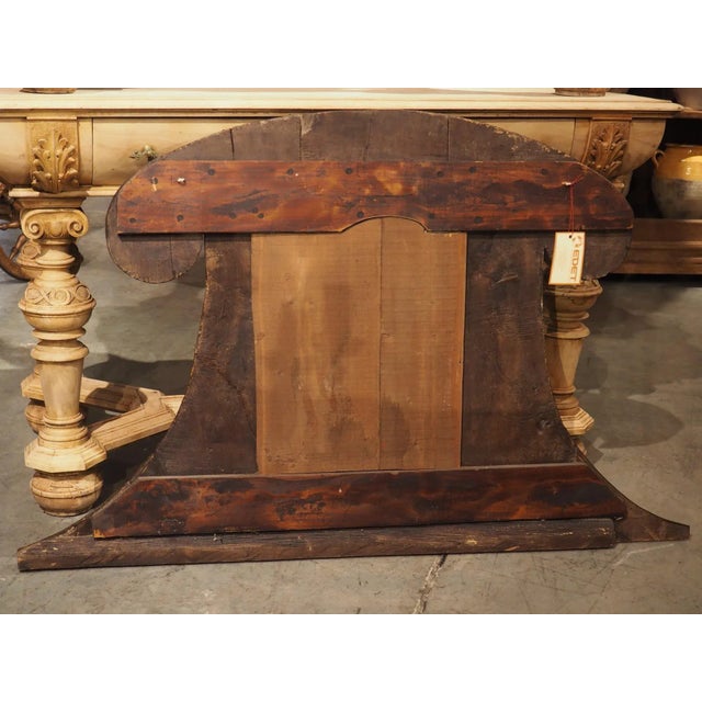 Hand-carved from oak in the 1600s, this French cartouche panel consists of thick, beautiful decorative motifs surrounding...