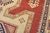 Textile Kazak Rug 5' X 6'5'' Red Wool Tribal Geometric Hand-Knotted Oriental Carpet For Sale - Image 7 of 12