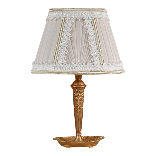 French Art Deco Table Lamp by Cherrier & Besnus 1920s France For Sale