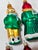 Glass Vintage Glass Santa & Christmas Caroler Ornaments – Set of 7 For Sale - Image 7 of 12