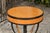 Early 19th Century Austrian Biedermeier 1820s Guéridon Side Table with Burl Veneer and Iron Frame For Sale - Image 5 of 10