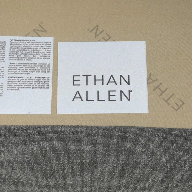 Textile Ethan Allen Marcus Sectional Sofa For Sale - Image 7 of 7