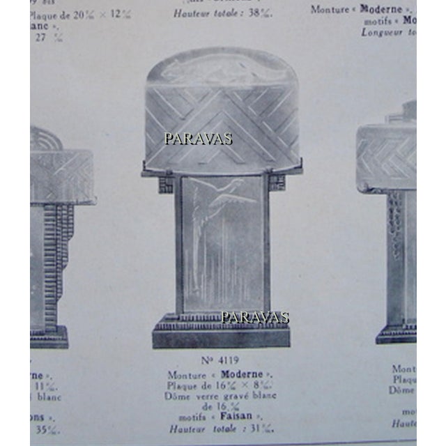 1920s French Art Deco Lamp by Muller Freres - France For Sale - Image 18 of 18