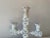 1970s 1970s Bohemian Floral Carved Wood Candelabra For Sale - Image 5 of 9