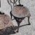 Cast Iron Patio Garden Table and Chairs, Set of 5 For Sale - Image 15 of 18