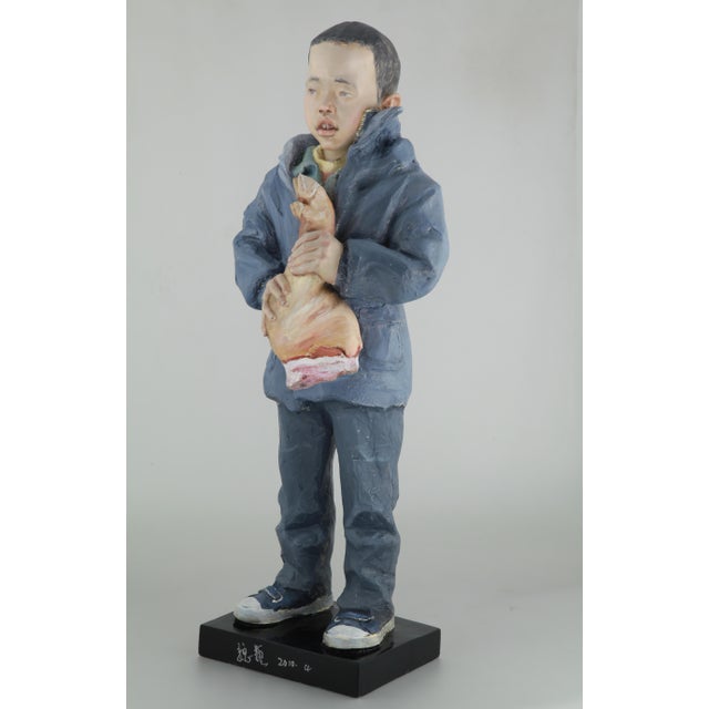 Wei Yi 魏艺, Yang Dongxing from Childhood, 2010, Resin For Sale - Image 3 of 12