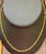 24 Karat Pure Gold Hand Made Yellow Gold Bead Necklace, 13 Gm, 18 Inch For Sale - Image 4 of 8