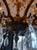 Mid-Century Modern Vintage Chandelier-Absolutely Extraordinary Spanish Brass Chandelier With Faceted Crystals For Sale - Image 3 of 14