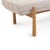 Boho Chic Julianna Cream Textured Fabric Bench For Sale - Image 3 of 6