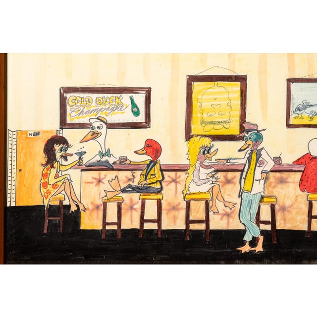Artist: Unknown Date: 1970s-1980s Medium: Marker on Paper Style/Movement: Outsider Dimensions: 29" W x 15" H Additional...