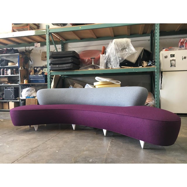 Vladimir Kagan Serpentine Sofa For Sale - Image 11 of 11