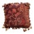Vintage Schumacher Épingle Velvet 13" Square Accent Pillow For Sale