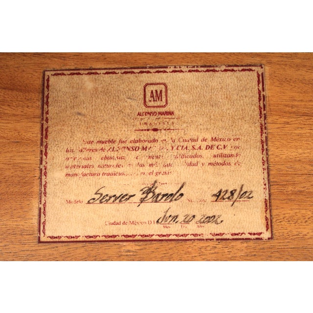 Alfonso Marina Console Table For Sale - Image 10 of 12