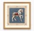 Blue Atelier Aria Lumae Antique Americana Carousel Horse Fine Art Gallery Board Print With Integrated Decorative Border Design 24 X 24 For Sale - Image 8 of 10