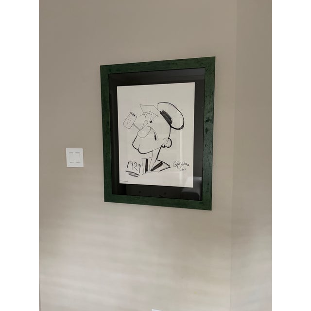 2000 - 2009 Large Framed Original Popeye Drawing by George Wildman – Signed – 26 X 32 Statement Piece For Sale - Image 5 of 10