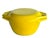 Metal Mid 20th Century Enamel on Cast Iron Dutch Oven Designed by Michael Lax for Copco, 2 Piece Set For Sale - Image 7 of 12