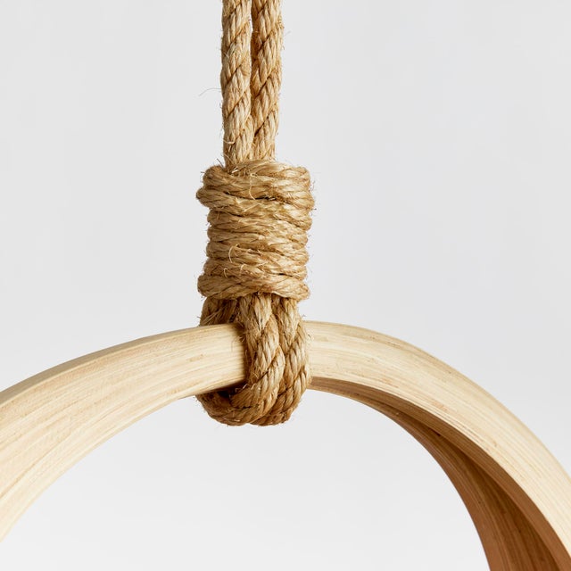 Vertical gardening, anyone? This set of 2 laminated bamboo hanging baskets are perfect for air plants, faux cascading...