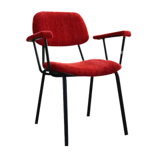 Mid-Century Padded Chair