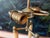Vintage Ethan Allen Swan Motif Brass Table Lamp | For Sale - Image 11 of 12