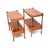 1930s Georgian Inlaid Yew Wood Side Tables, 1930, Set of 2 For Sale - Image 5 of 11