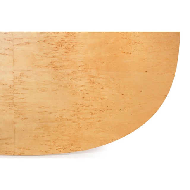 Piet Hein & Bruno Mathsson "Super Ellipse" Coffee Table in Karelian Birch, Sweden, Circa 1960s For Sale - Image 12 of 17