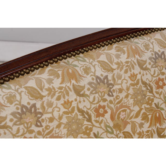 Hickory Chair Co Sheraton Style Mahogany Loveseat Settee For Sale In Philadelphia - Image 6 of 15