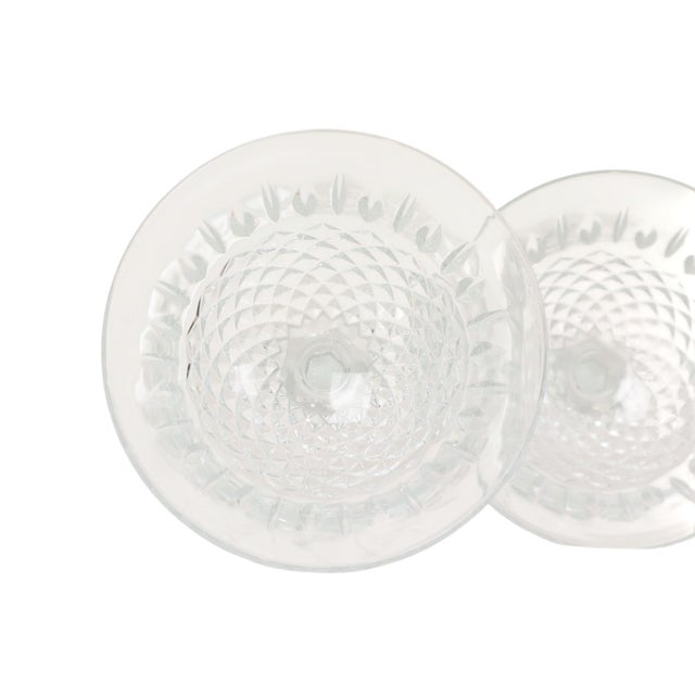 Vintage Regency Fidenza Crystal Champagne Glasses, 1980s, Set of 7 For Sale - Image 18 of 18