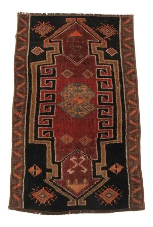 Vintage Turkish Mini Rug