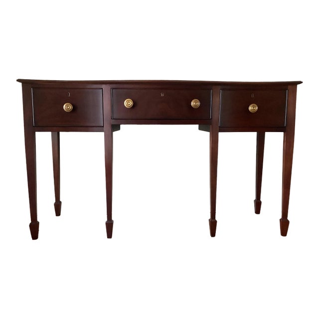 1990s Serpentine Sideboard by Wright Table Company For Sale