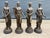 Art Deco Late 20th Century Classical Greek Bronze Four Seasons Sculptures Greek Mythology Allegorical Figures - Set of 4 For Sale - Image 3 of 12