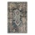 Rug & Kilim’s Abstract Scatter Rug With Blue-Brown Patterns For Sale