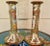 Mid 19th Century Pair of Antique Rose Medallion Candlesticks, Circa 1860 For Sale - Image 5 of 12