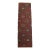 1970s Vintage Handmade Wool Cotton Red Cicim Kilim Runner Rug For Sale