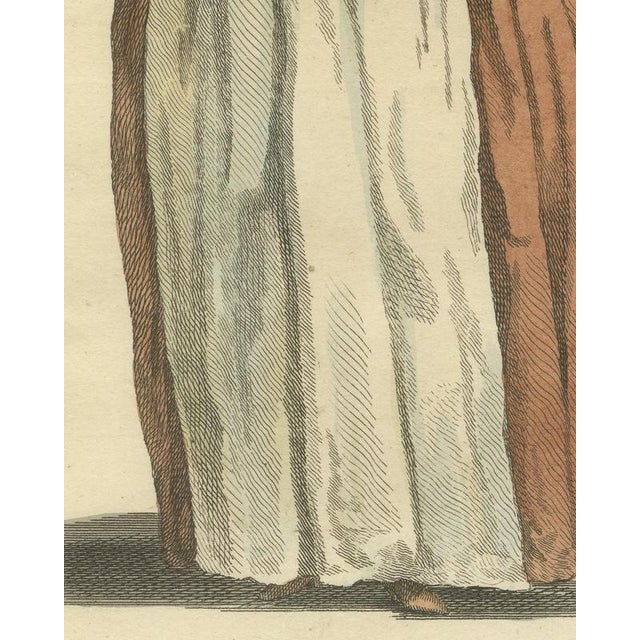 Jefferys, Citizen's Wife of London in 1640 with Fur Muff, 1757, Engraving For Sale - Image 6 of 9