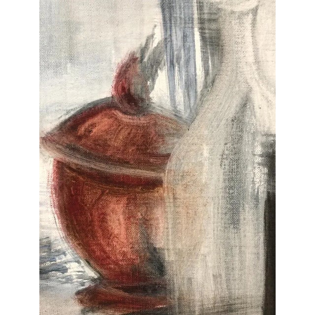 Pierre Montant, Characters 3, Oil on Canvas, Framed For Sale - Image 4 of 11