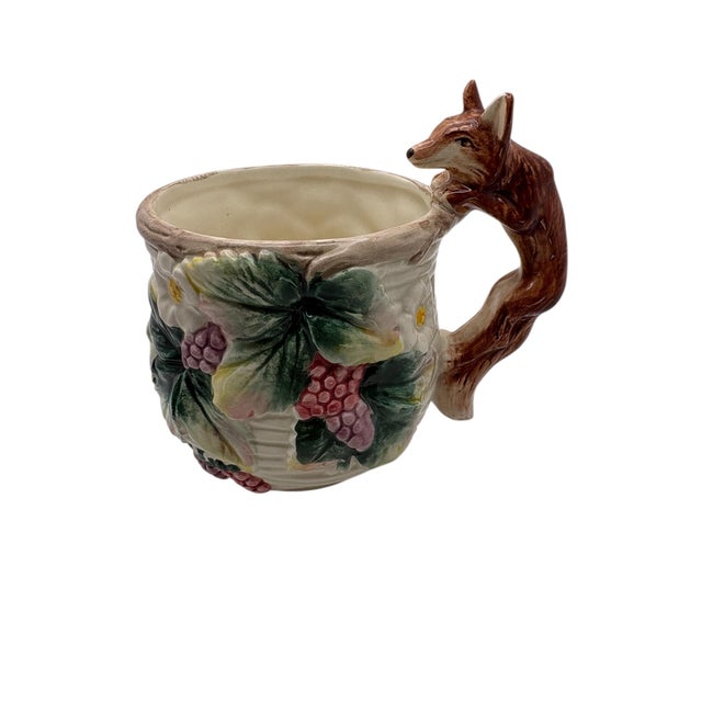 Vintage Fitz & Floyd Reynard Sleeping Fox 5 Piece Tea Service For Sale - Image 14 of 17