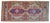 Hollywood Regency 1960s Vintage Hand Made Faded Rug - 1′7″ × 3′7″ For Sale - Image 3 of 12