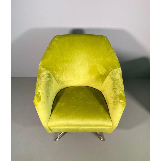 Metal P32 Model Chairs by Osvaldo Borsani for Tecno, 1950, Set of 2 For Sale - Image 7 of 18