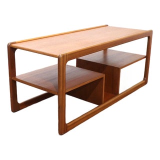 Mid Century Modern VIntage Teak Coffee Table by McIntosh Danish Style For Sale
