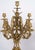 Metal Napoleon III Gilded Bronze Mantelpiece Set, Set of 3 For Sale - Image 7 of 14