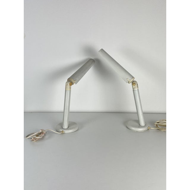 Adjustable Bedside Lamps, Italy, 1970s, Set of 2 For Sale - Image 6 of 12