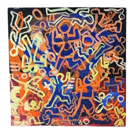 Example of Keith Haring Paintings