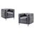 Black Grand Confort Chairs by Le Corbusier, Set of 2 For Sale - Image 8 of 8