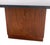 Cube Shape Oiled Walnut Pedestal base square slate too coffee Center Table MINT!