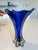 Submerged Blown Blue Murano Glass Vase from Made Murano Glass, 1960s For Sale - Image 4 of 7